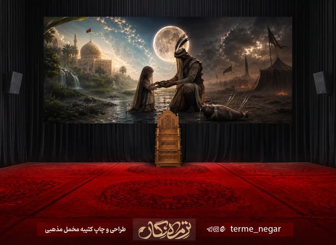 کتیبه شهادت حضرت رقیه
